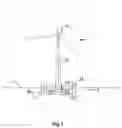 Fig. 02 - Floating device supporting an offshore wind turbine, and corresponding floating wind turbine unit