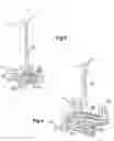 Fig. 03 - Floating device supporting an offshore wind turbine, and corresponding floating wind turbine unit