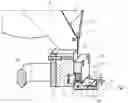 Fig. 02 - Adhesive tape applicator with pivotable deflector edge unit
