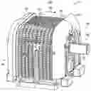 Fig. 01 - Machine and gearbox system with air cooling