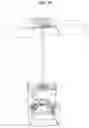 Fig. 85 - Lighting fixture with multiple configurations for different junction box configurations