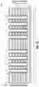 Fig. 14 - Arrays of elevationally-extending strings of memory cells having a stack comprising vertically-alternating insulative tiers and wordline tiers and horizontally-elongated trenches in the stacks