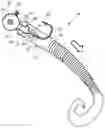 Fig. 01 - Flexible fishing lure having an integral retainer and method of making same