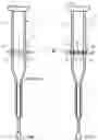 Fig. 02 - Angle adjustable crutch handle