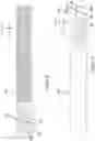 Fig. 08 - Abdominal weight lifter belt assembly