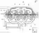 Fig. 01 - Direct-injection internal combustion engine with two valves per cylinder
