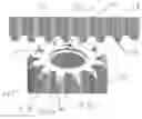 Fig. 01 - DRIVE PINION FOR A STARTER OF AN INTERNAL COMBUSTION ENGINE