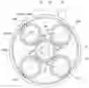 Fig. 01 - Planetary gear and gas turbine engine
