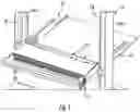 Fig. 02 - Independently translatable modules and fiber optic equipment trays in fiber optic equipment
