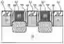 Fig. 01 - Formation of air gap spacers for reducing parasitic capacitance