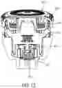 Fig. 08 - Shaving unit having cutting units with primary pivot axes