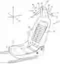 Fig. 01 - Seat including a head sensor