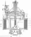 Fig. 01 - Valve with reinforcement ports and manually removable scrubber