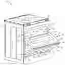 Fig. 01 - Folding door for a cooking appliance