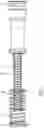 Fig. 02 - Spring system for blowback action for pistol-caliber firearms