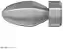 Fig. 03 - Deep groove projectile with leading convex surface followed by abrupt angle surface