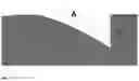 Fig. 04 - Deep groove projectile with leading convex surface followed by abrupt angle surface