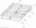 Fig. 01 - Connectors for collapsible bed frame and collapsible bed frame having same