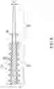 Fig. 07 - Three-in-one tooth-cleaning device structured as toothpick, interdental brush, and floss pick