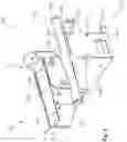 Fig. 09 - Seat base assembly and latching assembly for a rear-entry vehicle