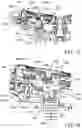 Fig. 09 - Shaving unit with drive spindles extending in open space