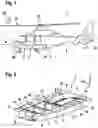 Fig. 02 - Modular subfloor arrangement for an aircraft