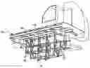 Fig. 01 - Transverse framework intended for an avionics bay of an aircraft, assembly module and aircraft comprising the said transverse framework