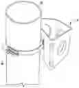 Fig. 01 - ADAPTER FOR MOUNTING CABLE HANGERS