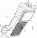 Fig. 09 - Headlamp integrated into a flexible composite headband