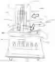 Fig. 01 - Block ice shaver with tension arm and shaping device