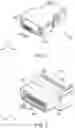 Fig. 02 - Connector mateable with a mating connector and including a contact with a narrow portion to achieve a reduced contact width