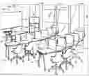 Fig. 01 - Table and panel furniture system