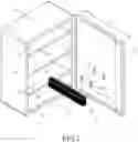 Fig. 04 - Low Profile Cabinet Organizer