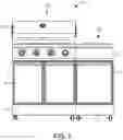 Fig. 02 - Grill assembly with foldable cart
