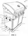 Fig. 06 - Grill assembly with foldable cart
