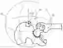 Fig. 01 - Method and device for assisting a surgeon fit a prosthesis, in particular a hip prosthesis, following different surgical protocols