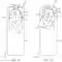 Fig. 08 - Lockable wheels and subject support lifts including a lockable wheel