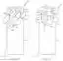 Fig. 09 - Lockable wheels and subject support lifts including a lockable wheel