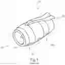 Fig. 02 - Nacelle of an aircraft propulsion assembly comprising a plurality of damper elements between a front section and a main section, and associated aircraft propulsion assembly