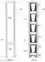 Fig. 02 - Hydroponic tower compatible plant plug holder
