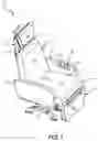 Fig. 02 - Adjustable upper thoracic support for aircraft seat