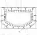 Fig. 01 - Tempering frame for thermal tempering of glass panes