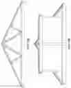 Fig. 12 - Ground beam and t-shaped or x-shaped member for a modular constructed building and a building incorporating same