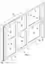 Fig. 02 - Telescoping door with swing clear breakout hinge