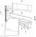 Fig. 20 - Clamp attachment for boom of telescopic handler and method of assembling and placing decking material on a building using the clamp attachment