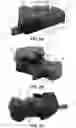 Fig. 03 - Bowed stringed instrument mute with acoustical internal cavities