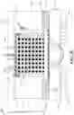 Fig. 09 - Stacked semiconductor die assemblies with high efficiency thermal paths and molded underfill