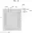 Fig. 19 - Semiconductor chip that includes a cover protection layer covering a portion of a passivation layer