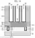 Fig. 07 - Transistor and capacitor structures for analog memory neural network