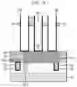 Fig. 09 - Transistor and capacitor structures for analog memory neural network